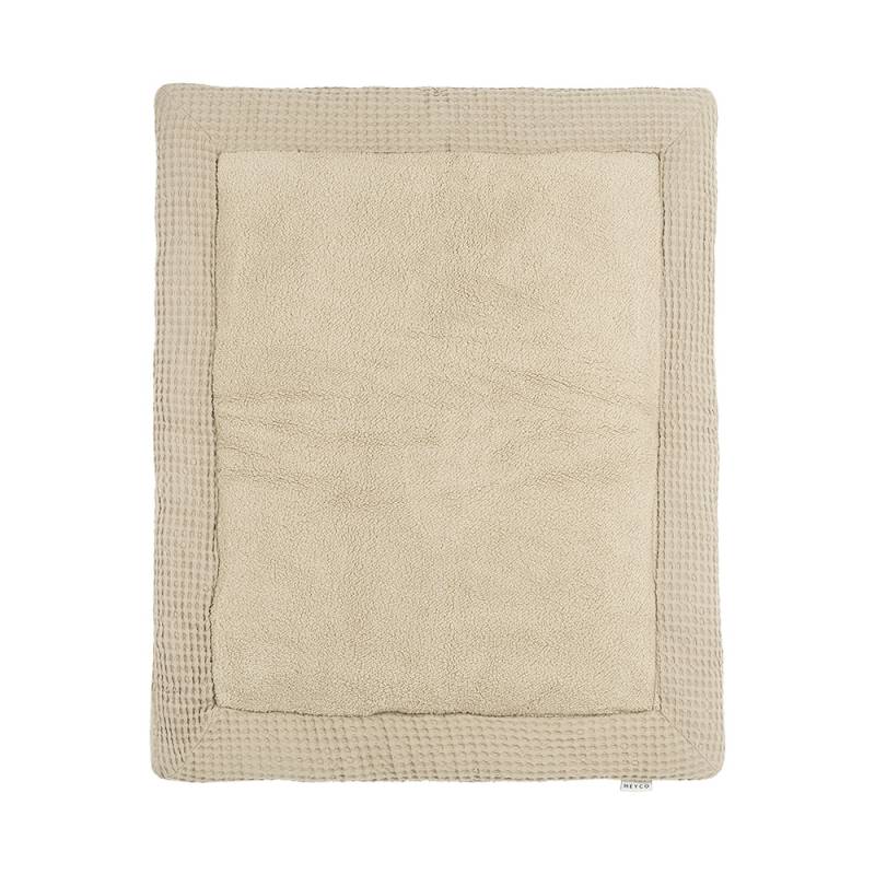 Meyco Waffle Teddy Playpen Mat - 80x100 cm. von Meyco