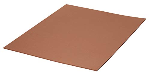 Meyercordt GmbH VBS 10er-Pack Moosgummi-Platten 2mm viele Farben 39x29cm Apricot von Meyercordt GmbH