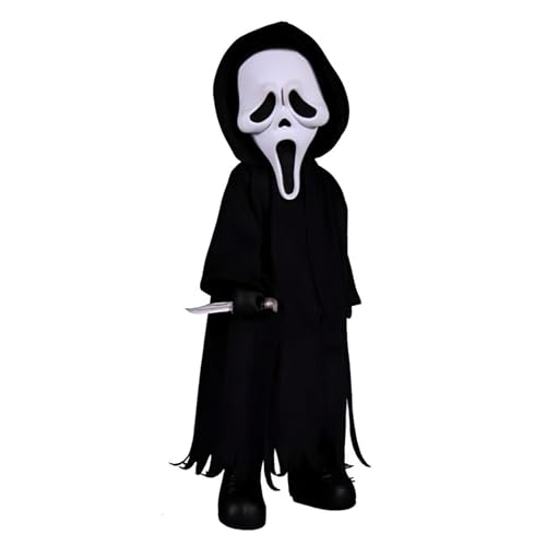 Mezco Living Dead Dolls Scream Ghost Face Standard, Black, 696198996142 von Mezco