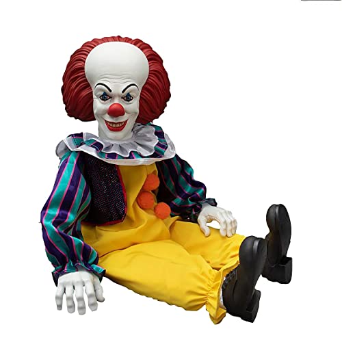 Stephen Kings Es MDS Roto 18" Plüschfigur Pennywise (1990) Detailreiche Puppe aus Kunststoff. Hersteller: MEZCO. von Ikon Collectables