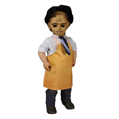 Mezco TOYZ LLC Leatherface Deluxe Edition 50th Anniversary Figur, 26,5 cm The Texas Chainsaw Massacre 1974 Living Dead Dolls von Mezco