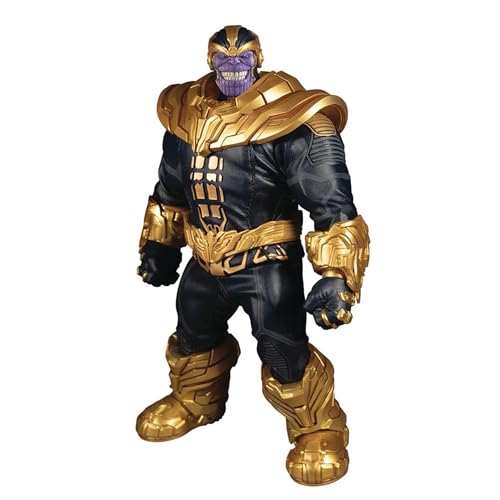 Mezco Toys Marvel Universe Leuchtfigur, 1/12 Thanos, 21 cm, Keine Farbe von Mezco