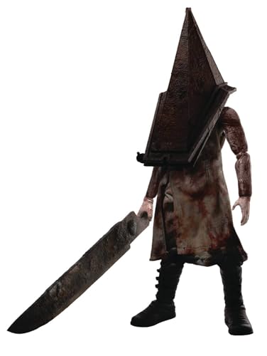 Mezco Toys Silent Hill 2 Figur 1/12 Red Pyramid Thing, 17 cm von Mezco