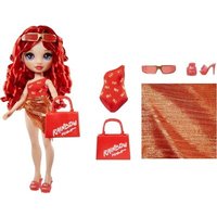 MGA 507277-EUC Rainbow High Swim & Style Fashion Doll- Ruby (Red) von Mga