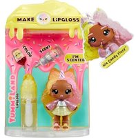 MGA 525462-EUC Yummiland Lip Gloss Doll - Cotton Candy (Nia Candy Fluff) von Mga