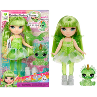 MGA 543404-EUC Rainbow High Littles Rainbow Fantasy Fairies Doll- Emerald (Green) von Mga