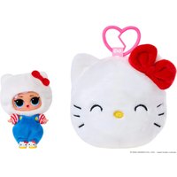 MGA 599241-EUC L.O.L. Surprise Loves Hello Kitty Reversible Plush Surprise von Mga