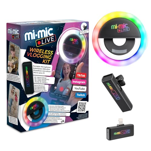 Mi-Mic Live TY6375-BRA Vlogging Set, Schwarz von Mi-Mic Live