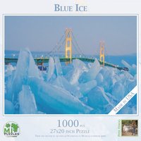 Blue Ice - 1000 Piece Jigsaw Puzzle Blue Ice - 1000 Piece Jigsaw Puzzle von Mi Puzzles