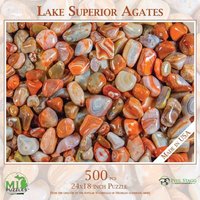 Lake Superior Agates - 500 Piece Jigsaw Puzzle von Mi Puzzles
