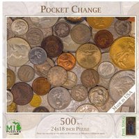 Pocket Change - 500 Piece Jigsaw Puzzle von Mi Puzzles