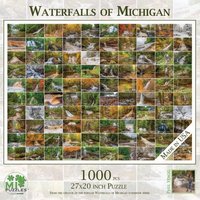 Waterfalls of Michigan - 1000 Piece Jigsaw Puzzle Waterfalls of Michigan - 1000 Piece Jigsaw Puzzle von Mi Puzzles