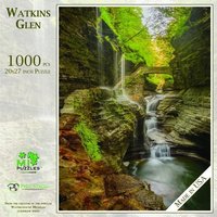 Watkins Glen - 1000 Piece Jigsaw Puzzle Watkins Glen - 1000 Piece Jigsaw Puzzle von Mi Puzzles