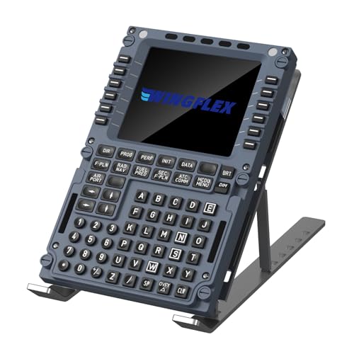 MiYee WINGFLEX Flugsimulator Control Panel A320MCDU Spiel Simulator Flugsimulation Panel Route Control Plug-and-Play Features Vollständige von MiYee