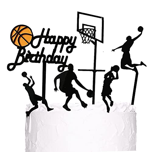 MiaLover 6 Stücke Basketball Acryl Kuchen Topper Sport Szene Themen Kuchen Picks Cake Topper Tortenstecker Happy Birthday Tortendeko für Kinder Jungen Party Geburtstag Deko Muffin Backen MiaLover 6 Stücke Basketball Acryl Kuchen Topper Sport Szene Themen Kuchen Picks Cake Topper Tortenstecker Happy Birthday Tortendeko für Kinder Jungen Party Geburtstag Deko Muffin Backen von MiaLover