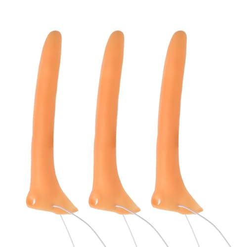 Miaija 3 Stück Halloween Lange Nase Fake Nose Pinocchio Cosplay Lange Nase Halloween Cosplay Party Supplies Requisiten für Kinder Maskerade Spielzeug Miaija 3 Stück Halloween Lange Nase Fake Nose Pinocchio Cosplay Lange Nase Halloween Cosplay Party Supplies Requisiten für Kinder Maskerade Spielzeug von Miaija