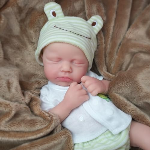 Miaio 12" Mädchen Mikro Frühchen Ganzkörper Silikon Babypuppe Loulou Lebensechte Mini Reborn Puppe Surprice Kinder Anti-Stress My Melody Miaio 12" Mädchen Mikro Frühchen Ganzkörper Silikon Babypuppe Loulou Lebensechte Mini Reborn Puppe Surprice Kinder Anti-Stress My Melody von Miaio