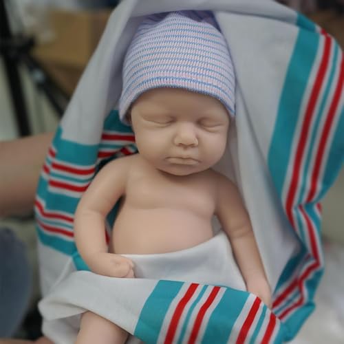 Miaio 30.5 cm Mädchen Micro Preemie Ganzkörper Silikon Babypuppe Lulu Lebensechte Mini Reborn Puppe Surprice Kinder Anti-Stress My Melody von Miaio