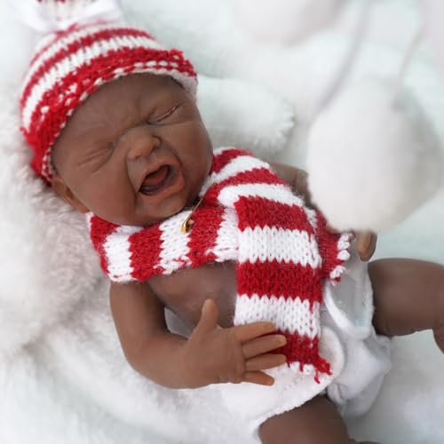 Miaio Newborn Baby Baby, a 7-inch Silicone, a mini - real Newborn Silicone That suppresses The Body of Adults Miaio Newborn Baby Baby, a 7-inch Silicone, a mini - real Newborn Silicone That suppresses The Body of Adults von Miaio