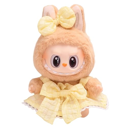 Miaoyak Labubu Puppenkleidung Set - Stilvolles Häkeloutfit mit Zubehör, süßes Dress Up Geschenk Miaoyak Labubu Puppenkleidung Set - Stilvolles Häkeloutfit mit Zubehör, süßes Dress Up Geschenk von Miaoyak
