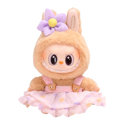 Miaoyak Labubu Puppenkleidung Set - Stilvolles Häkeloutfit mit Zubehör, süßes Dress Up Geschenk Miaoyak Labubu Puppenkleidung Set - Stilvolles Häkeloutfit mit Zubehör, süßes Dress Up Geschenk von Miaoyak
