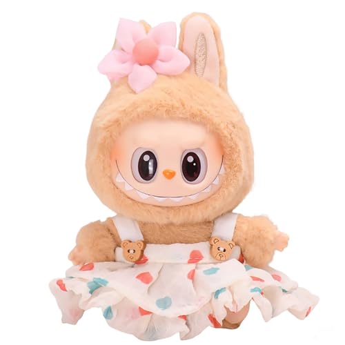 Miaoyak Labubu Puppenkleidung Set - Stilvolles Häkeloutfit mit Zubehör, süßes Dress Up Geschenk Miaoyak Labubu Puppenkleidung Set - Stilvolles Häkeloutfit mit Zubehör, süßes Dress Up Geschenk von Miaoyak