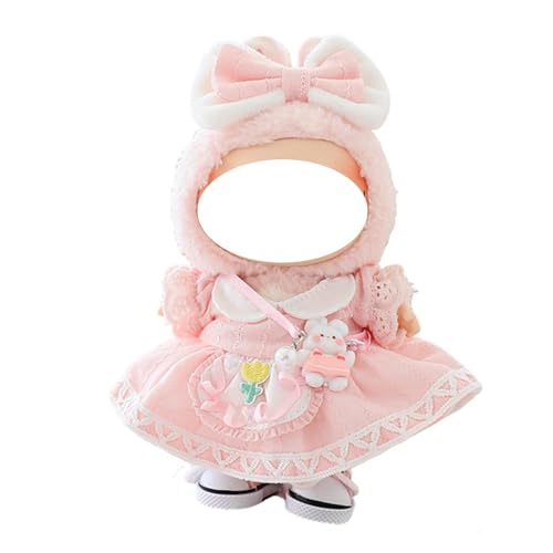 Miaoyak Labubu Puppenkleidung Set - Stilvolles Häkeloutfit mit Zubehör, süßes Dress Up Geschenk Miaoyak Labubu Puppenkleidung Set - Stilvolles Häkeloutfit mit Zubehör, süßes Dress Up Geschenk von Miaoyak