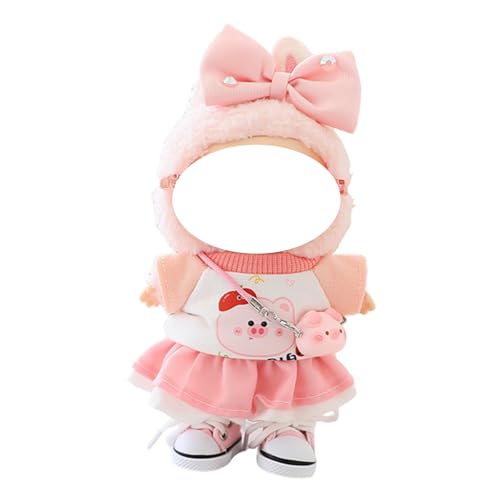 Miaoyak Labubu Puppenkleidung Set - Stilvolles Häkeloutfit mit Zubehör, süßes Dress Up Geschenk Miaoyak Labubu Puppenkleidung Set - Stilvolles Häkeloutfit mit Zubehör, süßes Dress Up Geschenk von Miaoyak