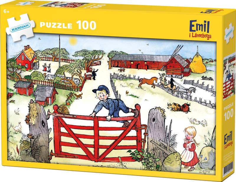 Kärnan Michel aus Lönneberga Puzzle 100 Teile von Michel aus Lönneberga