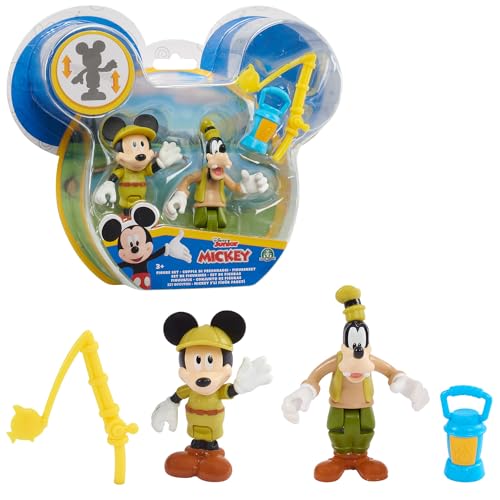 Mickey, 2 bewegliche Figuren, 7,5 cm, mit Zubehör, Verschiedene Modelle erhältlich, Spielzeug für Kinder ab 3 Jahren, McC04 Mickey, 2 bewegliche Figuren, 7,5 cm, mit Zubehör, Verschiedene Modelle erhältlich, Spielzeug für Kinder ab 3 Jahren, McC04 von Mickey Mouse