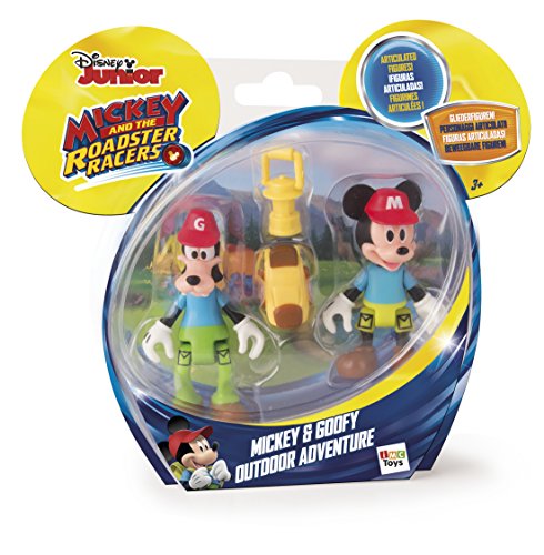Mickey Mouse Club House – Mickey Maus und Goofy Outdoor Figuren (2 Stück) von Club Petz