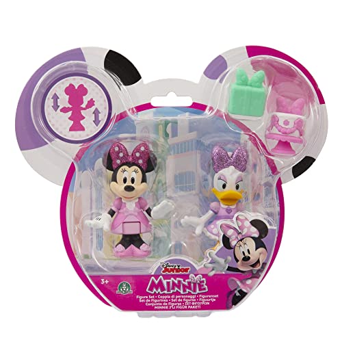 Giochi Preziosi Disney Minnie, 2 Figuren, bewegliche 7,5 cm, mit Zubehör, Thema, Party, Spielzeug für Kinder ab 3 Jahren, MCN173 Giochi Preziosi Disney Minnie, 2 Figuren, bewegliche 7,5 cm, mit Zubehör, Thema, Party, Spielzeug für Kinder ab 3 Jahren, MCN173 von Giochi Preziosi