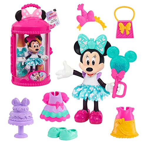 Minnie, Figur Fashion mit Gelenken, 15 cm, 14 Stück, Verschiedene Modelle erhältlich, Spielzeug für Kinder ab 3 Jahren, MCN28 Minnie, Figur Fashion mit Gelenken, 15 cm, 14 Stück, Verschiedene Modelle erhältlich, Spielzeug für Kinder ab 3 Jahren, MCN28 von Mickey Mouse