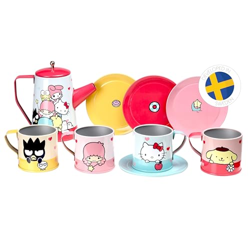 Hello Kitty Spielzeugservice für Kinder – Bezauberndes Teeset in Rosa und Weiß, inklusive Teekanne und Tassen, perfekt für Rollenspiele und zur sozialen Entwicklung, geeignet für Kinder ab 3 Jahren Hello Kitty Spielzeugservice für Kinder – Bezauberndes Teeset in Rosa und Weiß, inklusive Teekanne und Tassen, perfekt für Rollenspiele und zur sozialen Entwicklung, geeignet für Kinder ab 3 Jahren von Micki