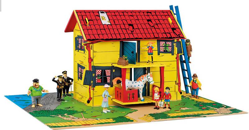 Villa Kunterbunt Spielhaus mit Spielmatte Villa Kunterbunt Spielhaus mit Spielmatte von Micki