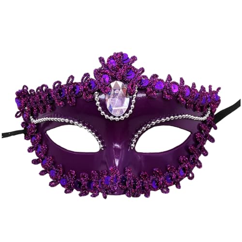 Maskerade Formen, venezianische maske, Frauen Männer Venedig Masken, Kostüm Masken Vintage Masken, Neujahr Halloween Mardi Gras Party Festivals Disco (C) von Micozy