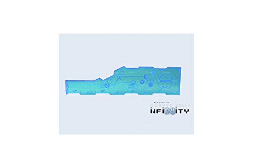 Infinity Range Card INCH Blue (1) von Micro Art Studio