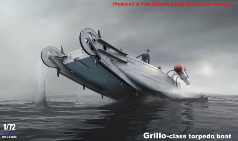 Grillo-class torpedo boat Grillo-class torpedo boat von Micro Mir