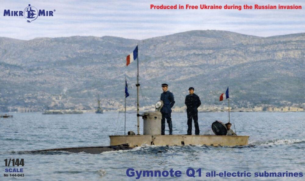 Gymnote Q1 all-electric submarine, 1889 Gymnote Q1 all-electric submarine, 1889 von Micro Mir