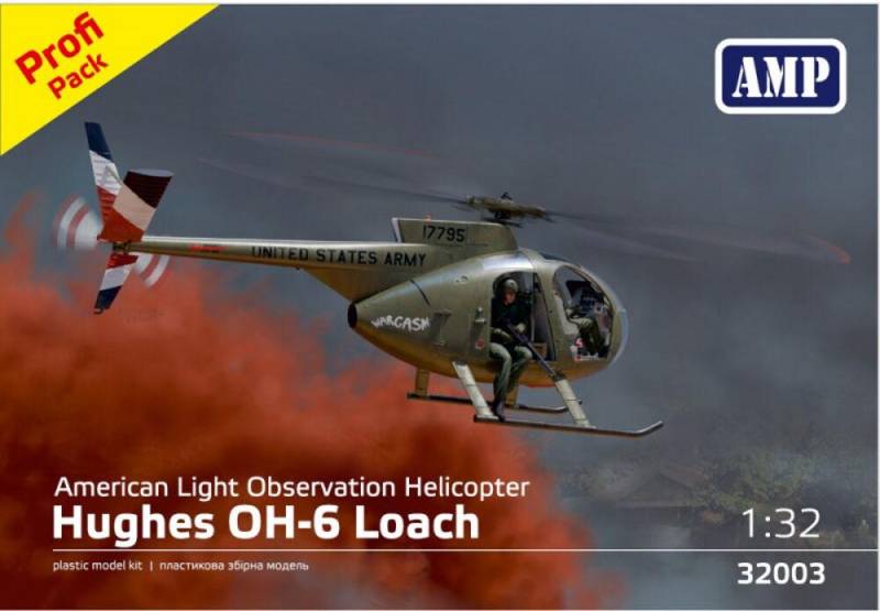 Hughes OH-6 Cayuse -Profi Pack Hughes OH-6 Cayuse -Profi Pack von Micro Mir