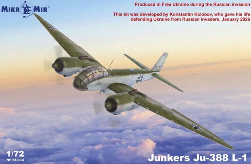 Junkers Ju-388L-1 - Reconnaissance aircraft von Micro Mir