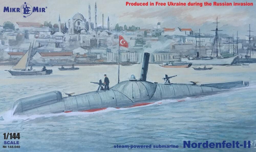 Nordenfeld II Turkish submarine von Micro Mir