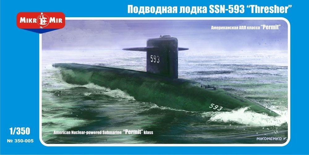 SSN-593 Tresher U.S. submarine SSN-593 Tresher U.S. submarine von Micro Mir
