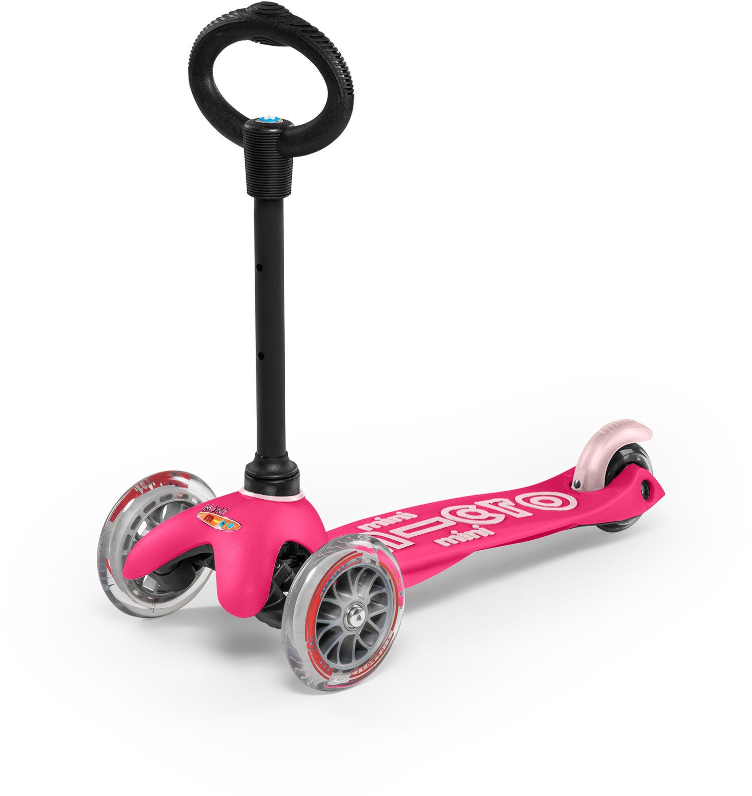 Micro Tretroller Drei Räder Mini 3-in-1 Deluxe, Rosa von Micro