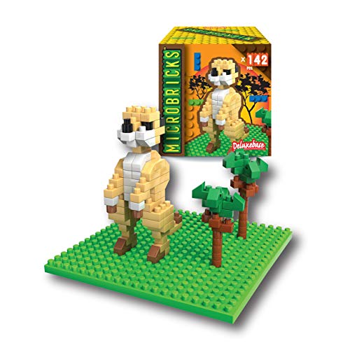 Microbricks - Erdmännchen von Deluxebase. Mini Block Safari 3D-Puzzle für Kinder. Microbricks - Erdmännchen von Deluxebase. Mini Block Safari 3D-Puzzle für Kinder. von Microbricks