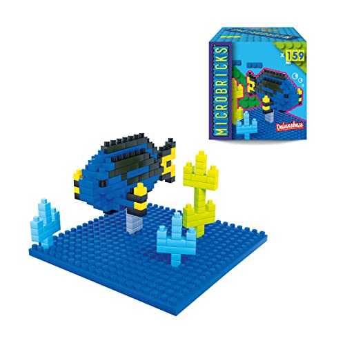 Microbricks - Palettenfisch von Deluxebase. Mini-Block-Fisch-Puzzle. Einfach zu bedienendes 3D-Puzzle für Kinder im Tiere-Stil Microbricks - Palettenfisch von Deluxebase. Mini-Block-Fisch-Puzzle. Einfach zu bedienendes 3D-Puzzle für Kinder im Tiere-Stil von Microbricks