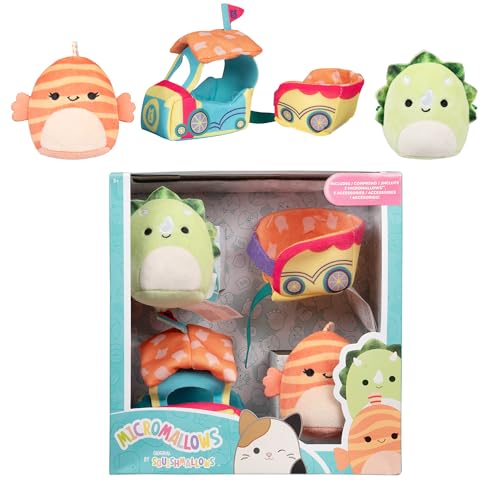Micromallows SQMM0015 -Accessoire Set - Zugfahrt, superweiche Mini-Squishmallows, 6,5 cm Plüschfiguren Micromallows SQMM0015 -Accessoire Set - Zugfahrt, superweiche Mini-Squishmallows, 6,5 cm Plüschfiguren von Micromallows
