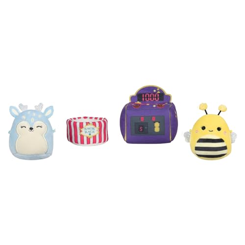 Micromallows SQMM0017 -Accessoire Set - Spielzeit, superweiche Mini-Squishmallows, 6,5 cm Plüschfiguren Micromallows SQMM0017 -Accessoire Set - Spielzeit, superweiche Mini-Squishmallows, 6,5 cm Plüschfiguren von Micromallows