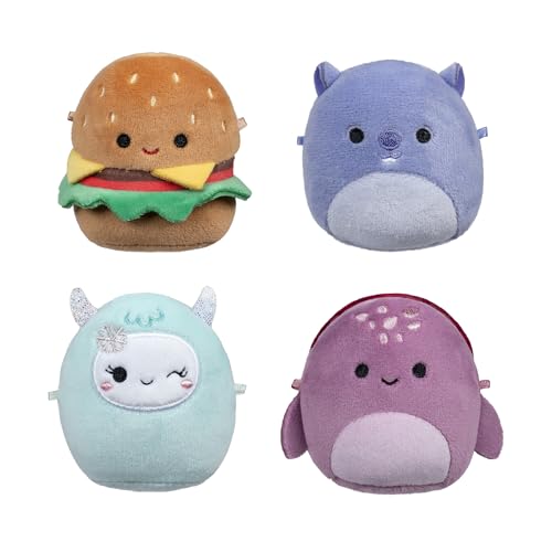 Squishmallows Micromallows SQMM0066-4er-Pack, superweiche Mini, 6.5 cm Plüschfiguren Squishmallows Micromallows SQMM0066-4er-Pack, superweiche Mini, 6.5 cm Plüschfiguren von Squishmallows