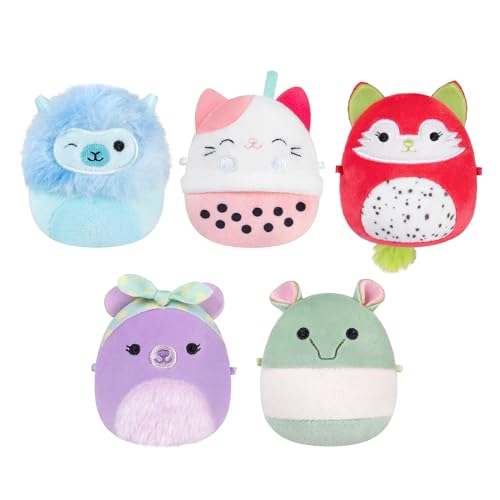 Micromallows Squishmallows Original Plush 5-Pack - Lavender Bear, Dragonfruit Fox, Calico Cat Boba Tea, Tapir, Alpaca Micromallows Squishmallows Original Plush 5-Pack - Lavender Bear, Dragonfruit Fox, Calico Cat Boba Tea, Tapir, Alpaca von Jazwares